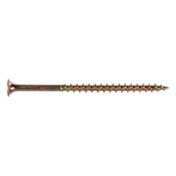 Hillman Fasteners 47674 2.5 in. x 8 Zinc & Yellow Phillips All Purpose Screws